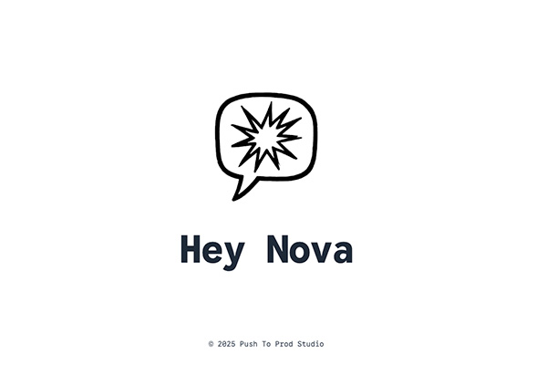 Hey Nova screenshot
